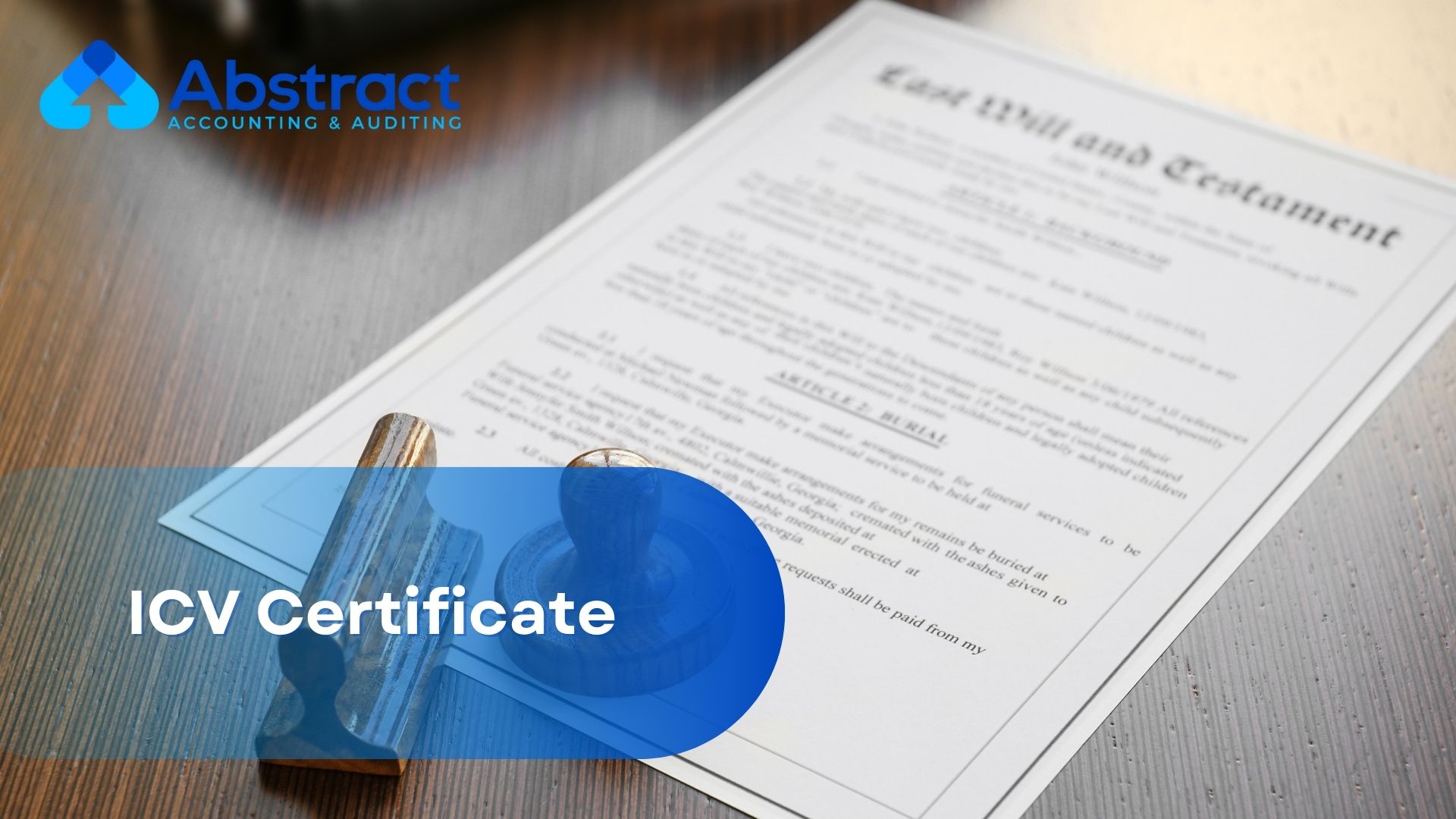 You are currently viewing ICV Certificate