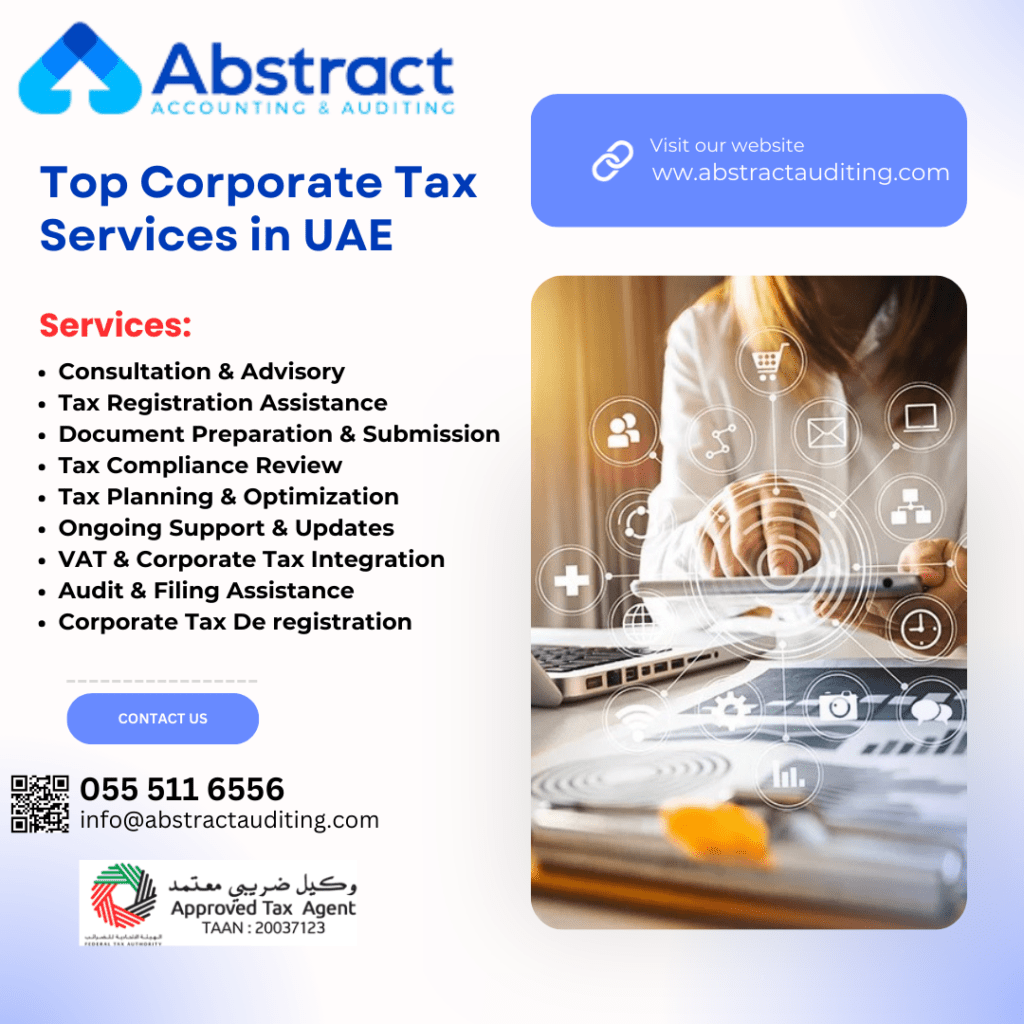 Top Corporate Tax Services in UAE